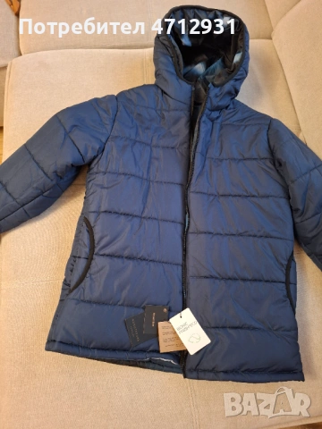 Ново!Двулицево детско зимно яке Nukutavuke, размер 160, снимка 8 - Детски якета и елеци - 53219510