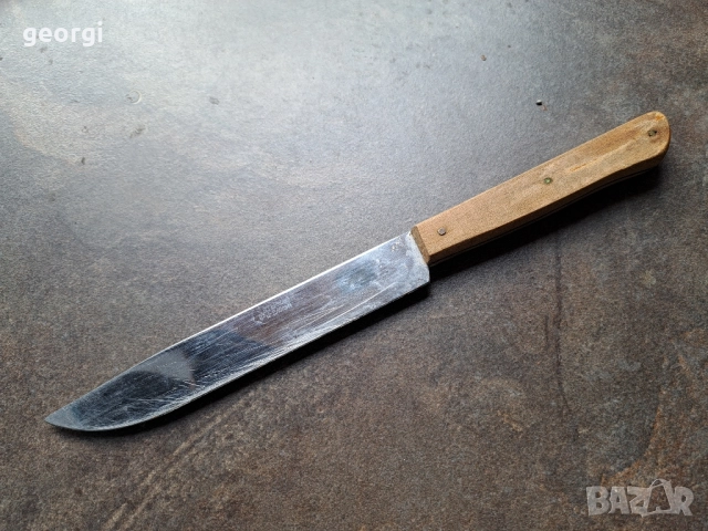 стар български нож Сърп и чук Велико Търново 28/1