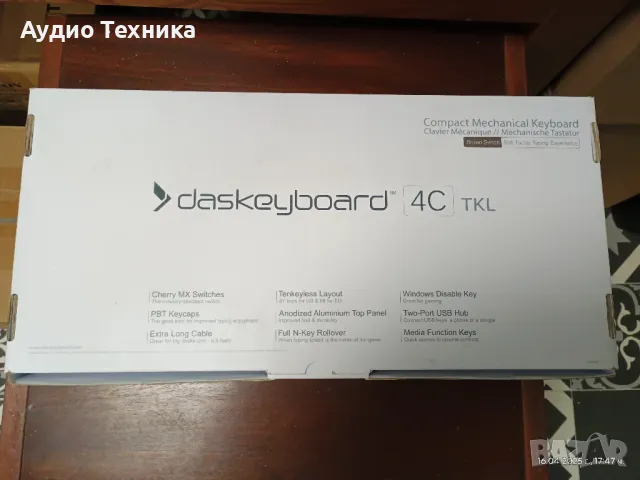 Геймърска клавиатура Das Keyboard 4C TKL. Последни 2 броя., снимка 15 - Клавиатури и мишки - 49931515