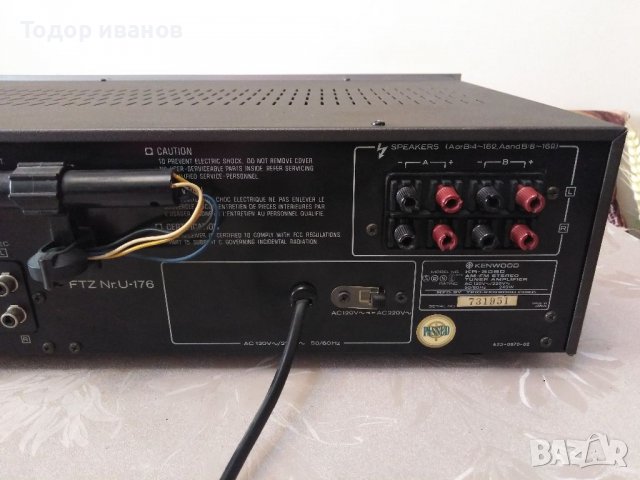 Kenwood-kr3090, снимка 10 - Ресийвъри, усилватели, смесителни пултове - 39810191