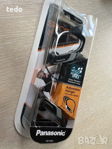 Слушалки Panasonic RP-HS34E-K НОВИ