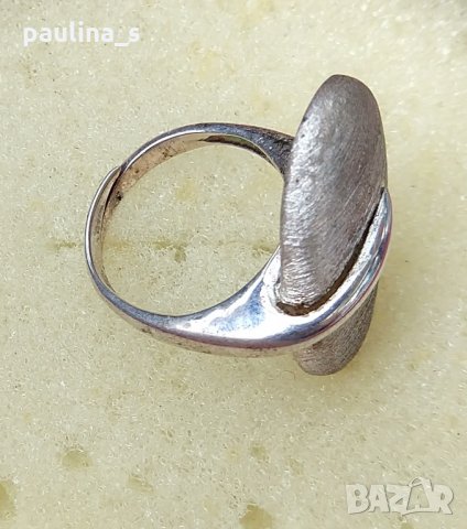 Три броя / Масивен сребърен пръстен дизайнерска изработка проба 925 , снимка 5 - Пръстени - 26293650