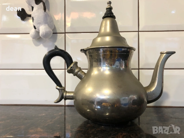 Марокански чайник Vintage, снимка 5 - Антикварни и старинни предмети - 53407664