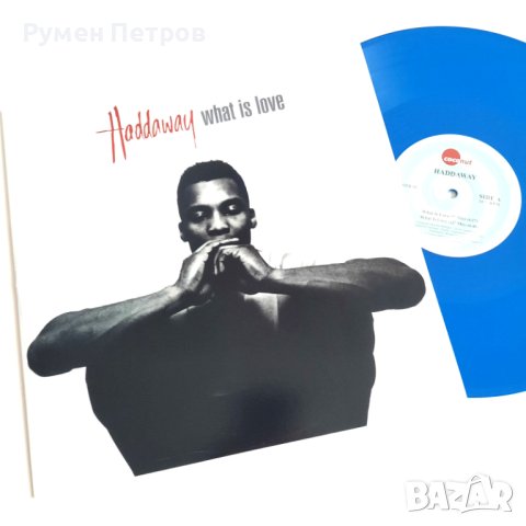 HADDAWAY - What is Love - нова плоча 12" Blue Vinyl LIMITED EDITION , снимка 1 - Грамофонни плочи - 43653686