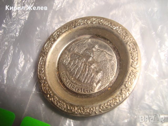 СТАРА КОЛЕКЦИОНЕРСКА ОРНАМЕНТИРАНА МИНИТЮРНА ДЕКОРАТИВНА ЧИНИЙКА ЛИХТЕНЩАЙН СУВЕНИР 30961, снимка 9 - Колекции - 38127512