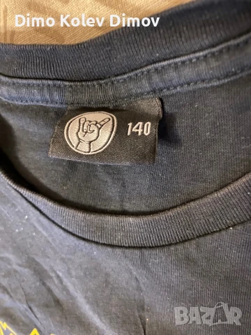 Iron Maiden Детска Тениска 140 см, Оригинал!, снимка 3 - Детски тениски и потници - 51393670