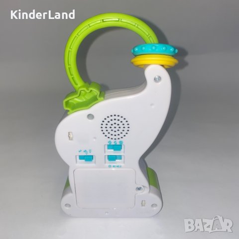 Музикална лампа Слонче Fisher Price Tote`n Glow™ Soother , снимка 2 - Музикални играчки - 39469994