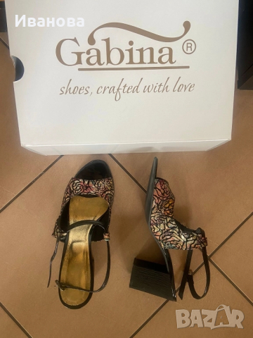 Елегантни сандали Габина/Gabina естествена кожа, снимка 3 - Сандали - 51471495