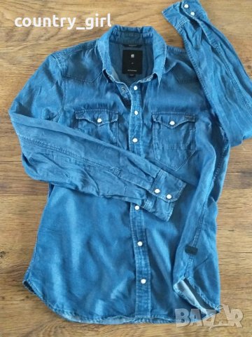 g-star tacoma straight shirt wmn - страхотна дамска риза КАТО НОВА, снимка 10 - Ризи - 28005317