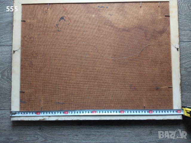 Картина масло - пейзаж 1945 год., снимка 10 - Картини - 43785469