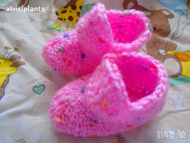 Бебешки терличета за новородени ръчно плетени много цветове, снимка 7 - Други - 37538940