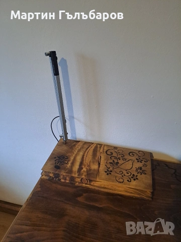 Лампи с дървена основа, снимка 2 - Други ценни предмети - 53065613