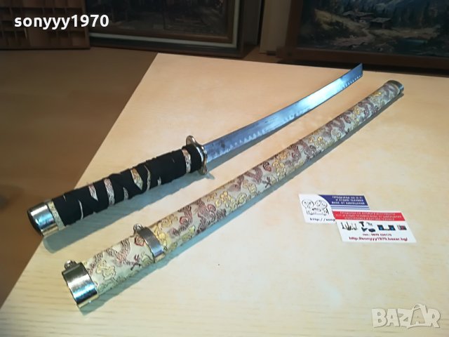 самураиски меч-90см, снимка 15 - Колекции - 28307147