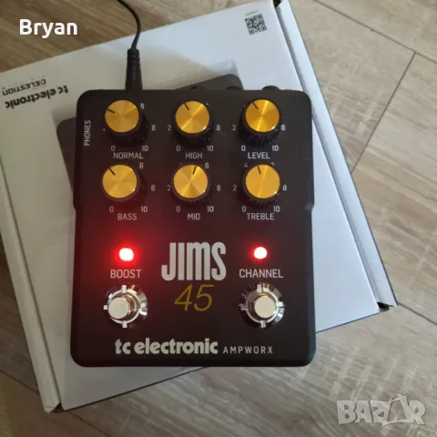 TC electronic jims 45 ampworx preamp plexi 1965 за китара, снимка 1