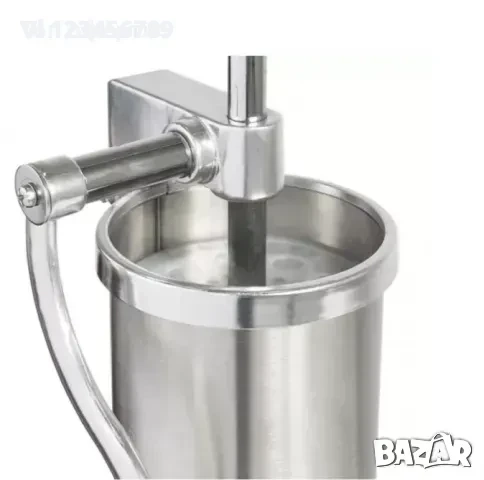 Вертикална пълначка за месо, кайма, наденици, луканки 3 кг, снимка 5 - Месомелачки - 52206650