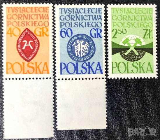 Полша, 1961 г. - лот марки на тема космос, архитектура, история, спорт, политика и др. личности и др, снимка 16 - Филателия - 53261596