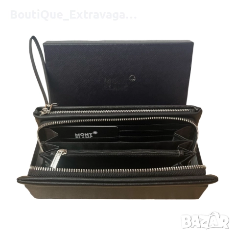 Мъжко клъч портмоне Mont Blanc 010 !, снимка 3 - Портфейли, портмонета - 51582611