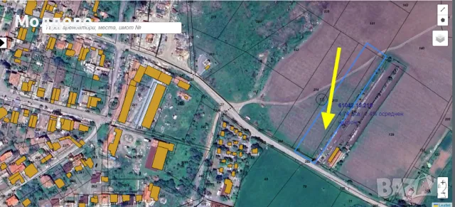 Продавам 979кв.м  земеделска земя в с. Равадиново, снимка 2 - Земеделска земя - 49226455