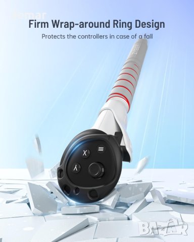 Zybervr гейминг аксесоари за Meta Quest 3, снимка 5 - Аксесоари - 43610202