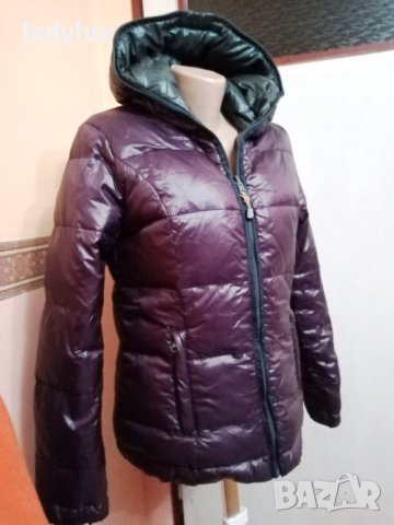 Tom Tailor Denim, Двулицево, Оригинално, с Гъши Пух, Размер S/M. Код 2108, снимка 7 - Якета - 43467461