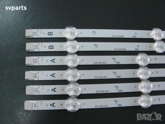 LED ленти за подсветка VESTEL 48'' 480DRT VNB A/B type, снимка 2 - Части и Платки - 47310268