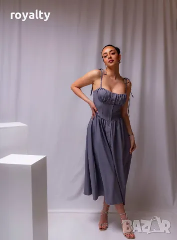 Стилна дамска рокля , снимка 4 - Рокли - 50047794