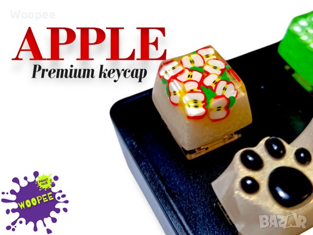 Копчета за механична клавиатура с плодове, Keycap ОЕМ, CherryMX, кийкап + Gift, снимка 5 - Клавиатури и мишки - 43986411
