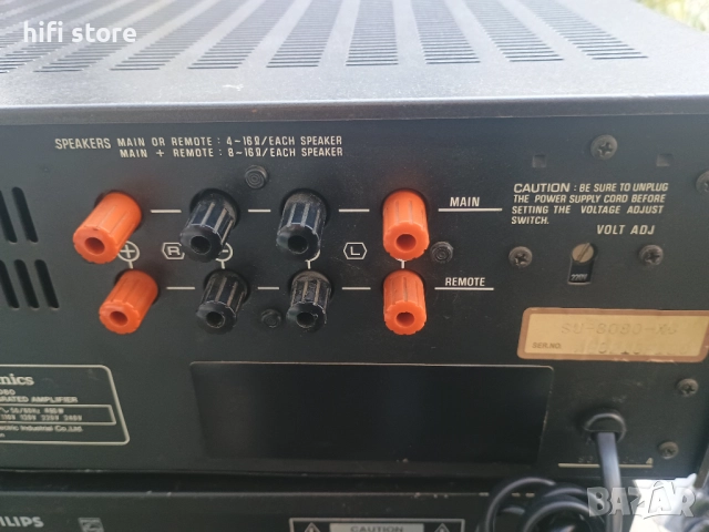 Technics SU 8080 , снимка 9 - Ресийвъри, усилватели, смесителни пултове - 52508867