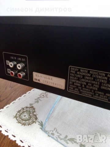 Technics АА Stereo Cassette Deck RS-B705 - КЛАСИКА , снимка 5 - Декове - 27937486