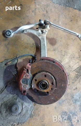 Преден Десен Шенкел със Спирачен Апарат и Диск Комплект Ауди А4 Б6 - А4 Б7 - A3 8P, снимка 7 - Части - 51323278