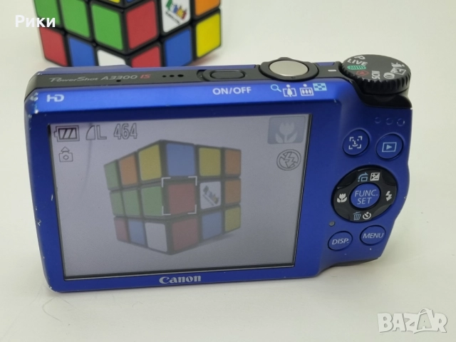 Canon PowerShot A3300 IS 16.0MP Compact Digital Camera, снимка 5 - Фотоапарати - 52729419