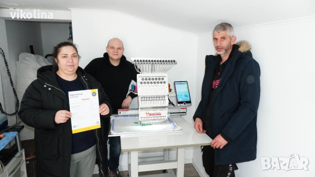 Бродировъчна машина 350 мм. х 500 мм. Нов модел 