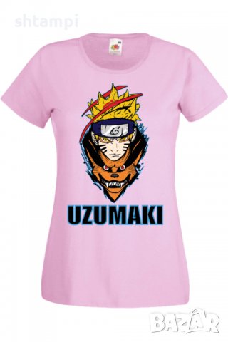 Дамска тениска Naruto Uzumaki 01,Анимация,игра,Празник,Повод., снимка 10 - Тениски - 38060981