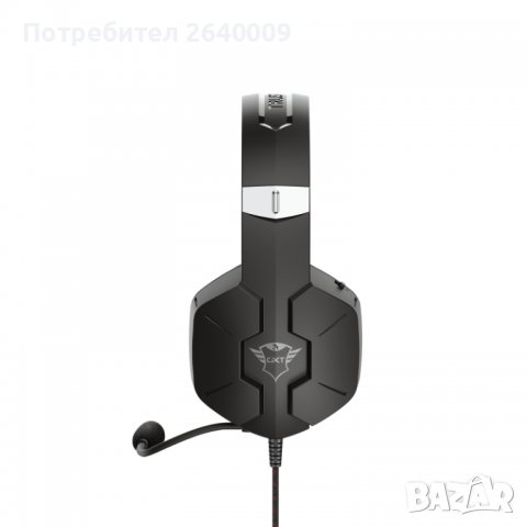Слушалки, TRUST GXT 323 Carus Gaming Headset, снимка 3 - Слушалки за компютър - 38510185