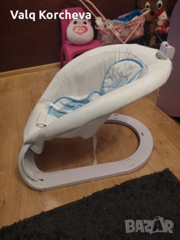 Бебешки шезлонг на батерии, снимка 3 - Детски шезлонги - 52696058