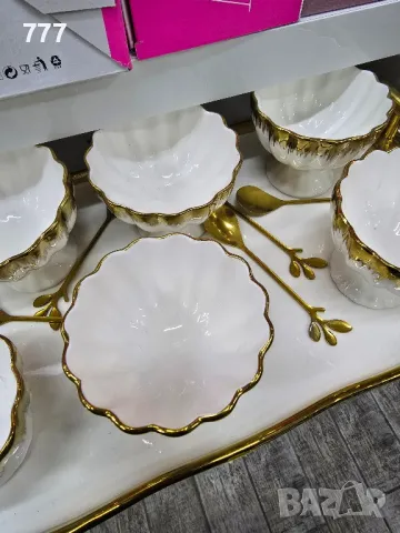 купички с поднос, снимка 2 - Чаши - 48243048