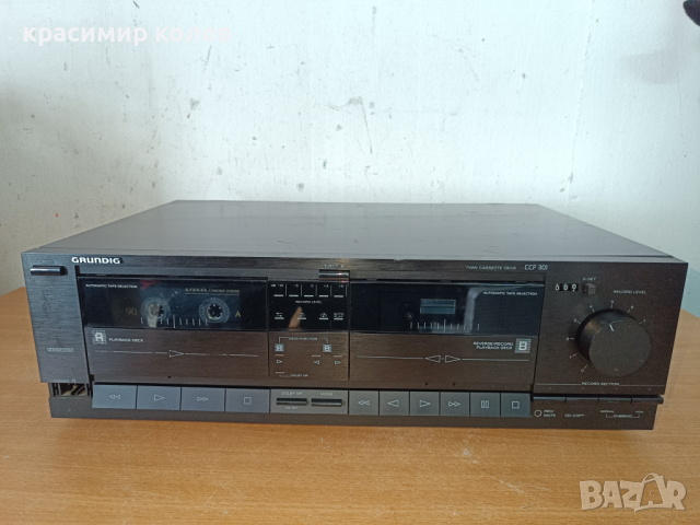 двукасетъчен дек "GRUNDIG CF-301", снимка 4 - Декове - 44897914