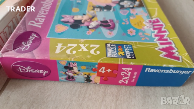 Пъзел Елза и Анна Малката русалка Мики Мини Маус Minnie Mickey Mous, снимка 11 - Игри и пъзели - 40010329