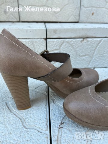 Обувки от естествена кожа., снимка 5 - Дамски обувки на ток - 43051160