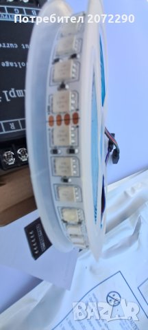 RGB Led лента . РГБ лента 24 волта ,Всички цветове ,140 диода на 1 м, снимка 6 - Други - 43446049