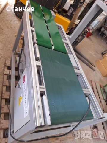 Лентов транспортьор 2 м с 2 бр.редуктора и 2 бр честотно Неизползван, снимка 2 - Други машини и части - 50916011