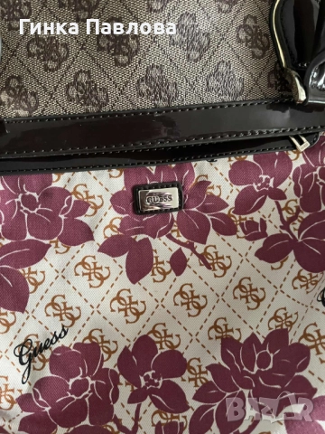 Дамска чанта Guess, снимка 3 - Чанти - 52164512