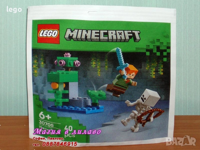 Продава LEGO Minecraft 21266 21267 21268 21270 21271 21272 21273 21274 21276 21281 21282 30672 30705, снимка 14 - Конструктори - 51563383