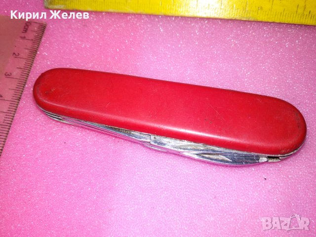 СТАРО КОМБИНИРАНО МНОГОФУНКЦИОНАЛНО ДЖОБНО НОЖЧЕ За КОЛЕКЦИЯ ПОЛЗВАНЕ 41998, снимка 13 - Колекции - 44041421