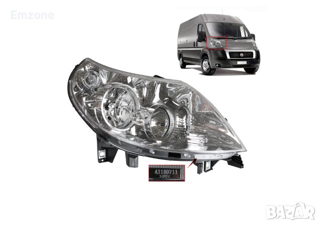 Фар Фарове за Fiat Ducato Citroen Jumper Peugeot Boxer 2011-2014г.