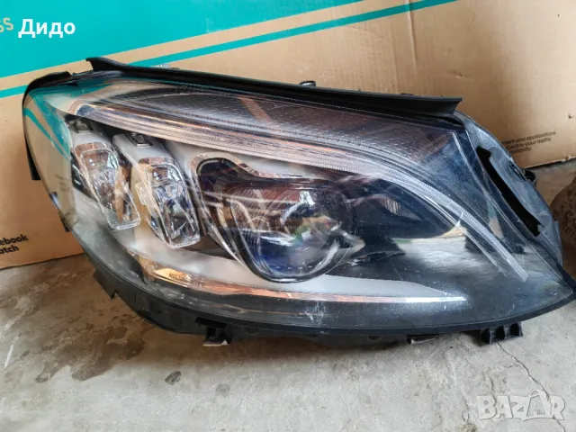 Фар Mercedes W205 C-classa MULTIBEAM LED десен/Фар Мерцедес W205 Оригинален, снимка 12 - Части - 48178796