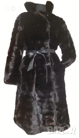 НОРКА /визон естествен косъм дълго палто