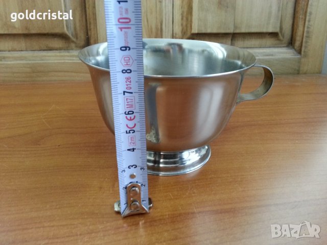 Българска алпака купи чаши шоли , снимка 4 - Антикварни и старинни предмети - 37619032