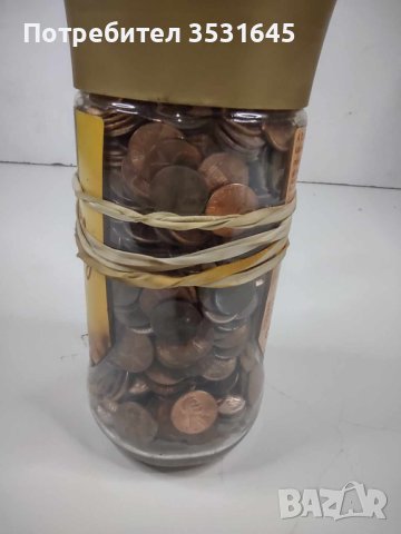 Лот от над 500бр. монети с номинал от 1 цент