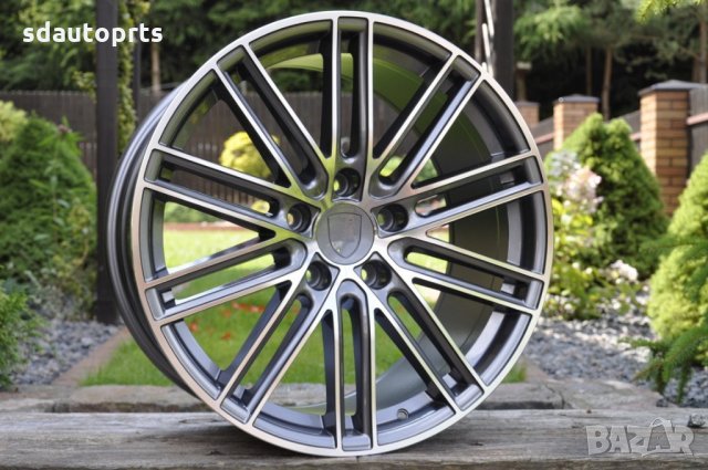 21" Джанти Порше 5X112 PORSCHE MACAN Предни 9" Задни 10", снимка 3 - Гуми и джанти - 27656096